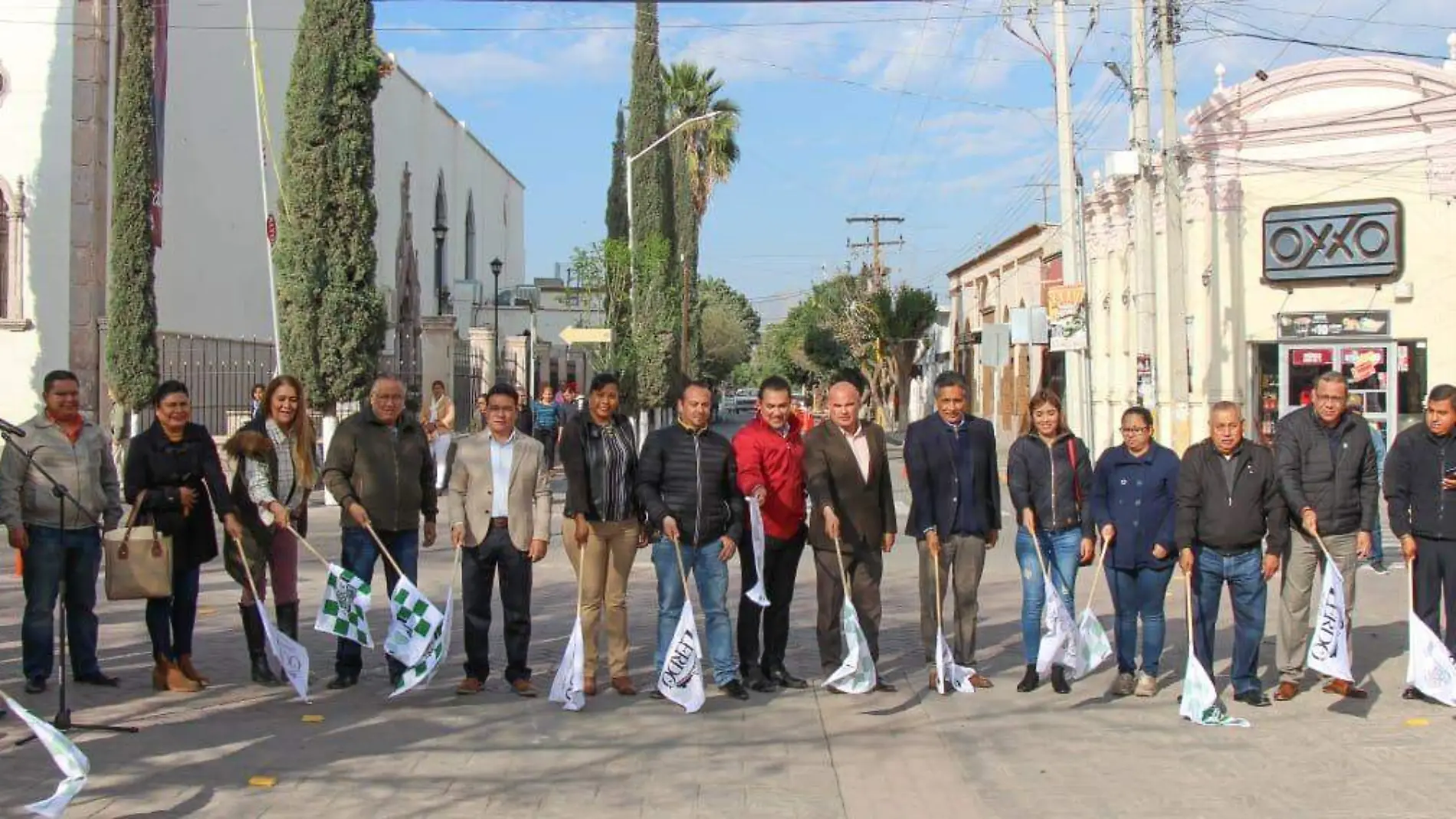 10 Realizan reapertura de las calles Hidalgo y Allende